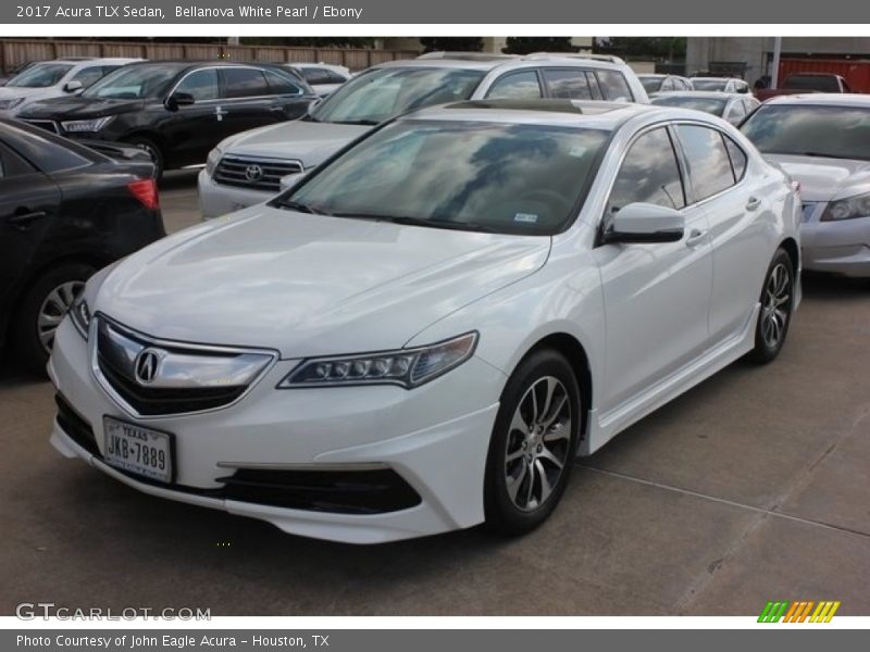 Bellanova White Pearl / Ebony 2017 Acura TLX Sedan