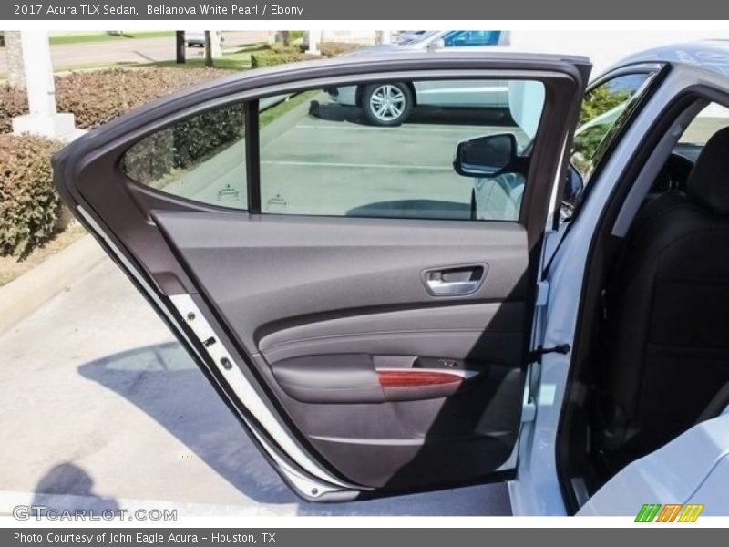 Bellanova White Pearl / Ebony 2017 Acura TLX Sedan