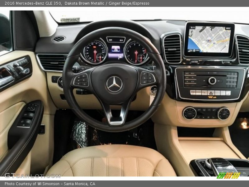 Dakota Brown Metallic / Ginger Beige/Espresso 2016 Mercedes-Benz GLE 350