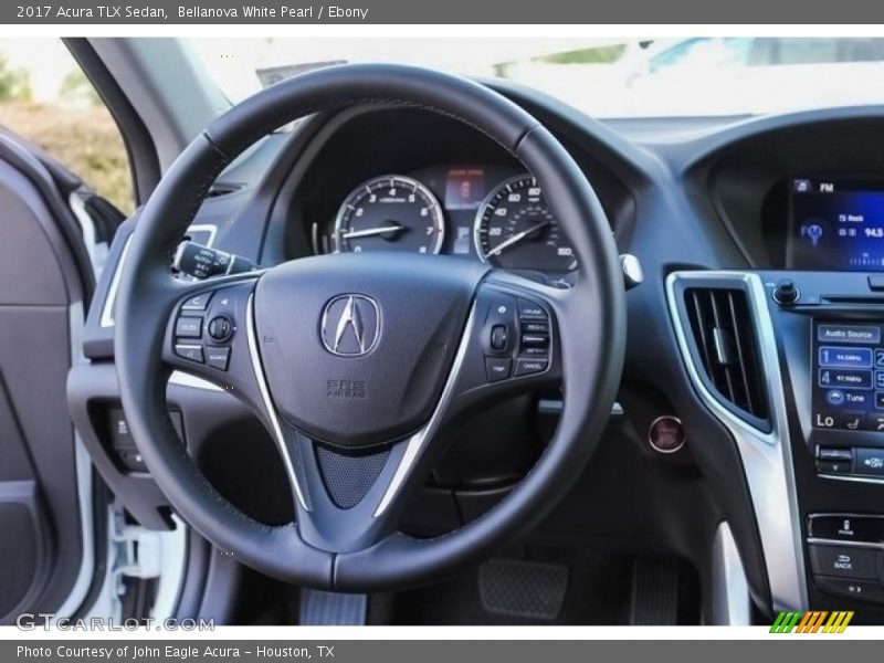 Bellanova White Pearl / Ebony 2017 Acura TLX Sedan