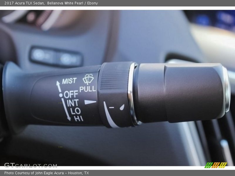 Bellanova White Pearl / Ebony 2017 Acura TLX Sedan