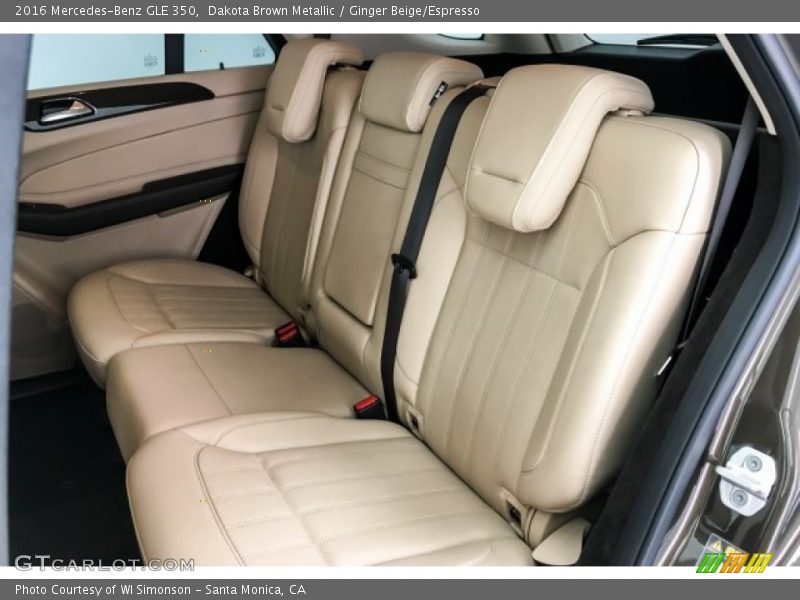 Dakota Brown Metallic / Ginger Beige/Espresso 2016 Mercedes-Benz GLE 350