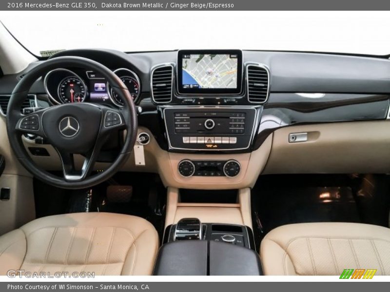 Dakota Brown Metallic / Ginger Beige/Espresso 2016 Mercedes-Benz GLE 350