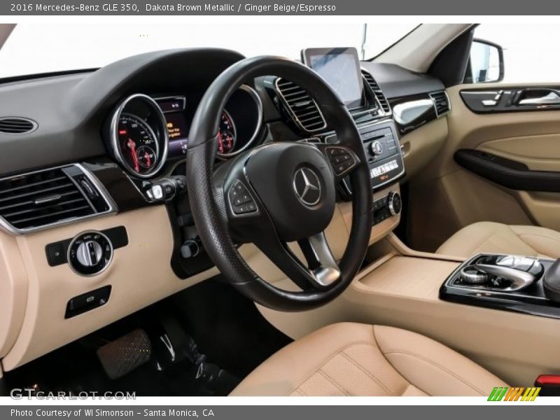 Dakota Brown Metallic / Ginger Beige/Espresso 2016 Mercedes-Benz GLE 350