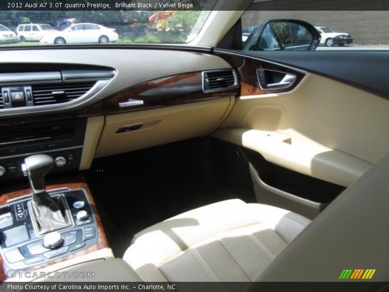 Brilliant Black / Velvet Beige 2012 Audi A7 3.0T quattro Prestige