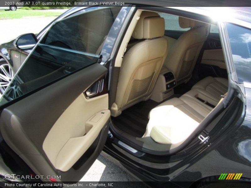 Brilliant Black / Velvet Beige 2012 Audi A7 3.0T quattro Prestige