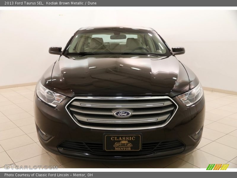 Kodiak Brown Metallic / Dune 2013 Ford Taurus SEL