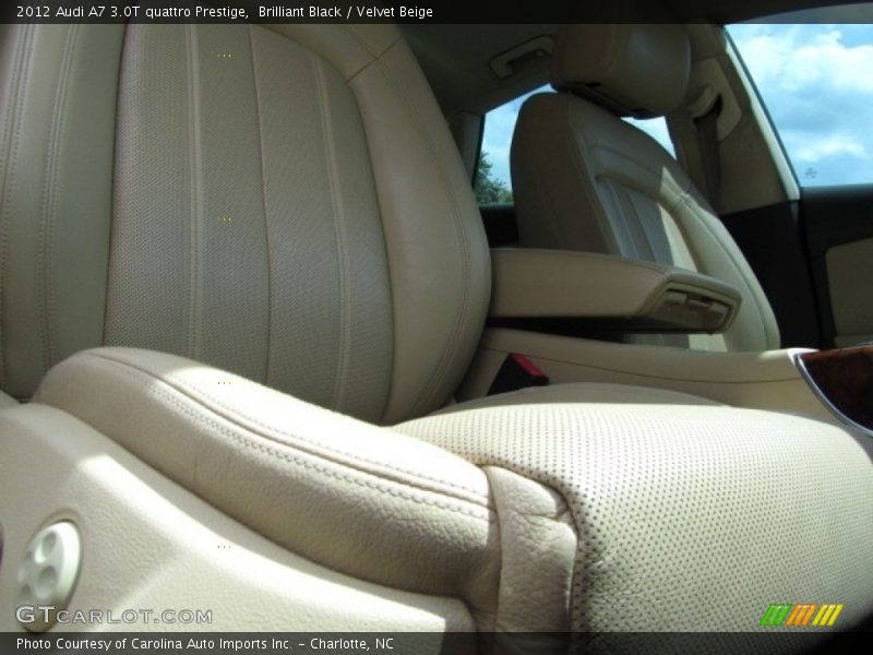 Brilliant Black / Velvet Beige 2012 Audi A7 3.0T quattro Prestige