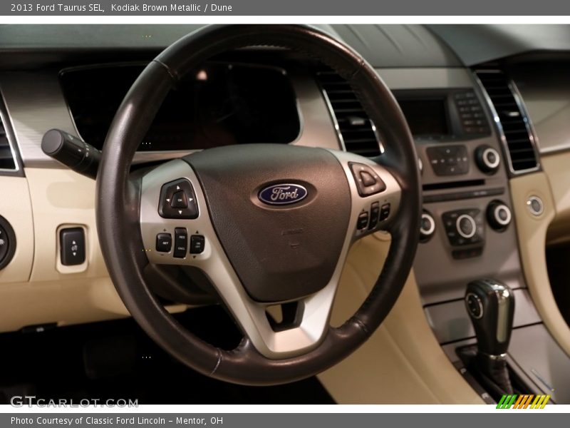 Kodiak Brown Metallic / Dune 2013 Ford Taurus SEL