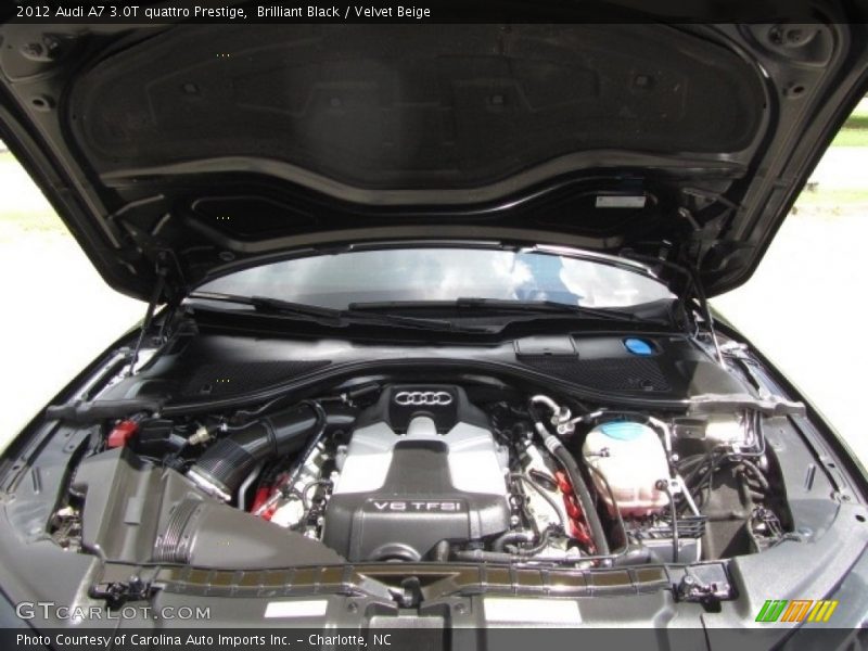 Brilliant Black / Velvet Beige 2012 Audi A7 3.0T quattro Prestige