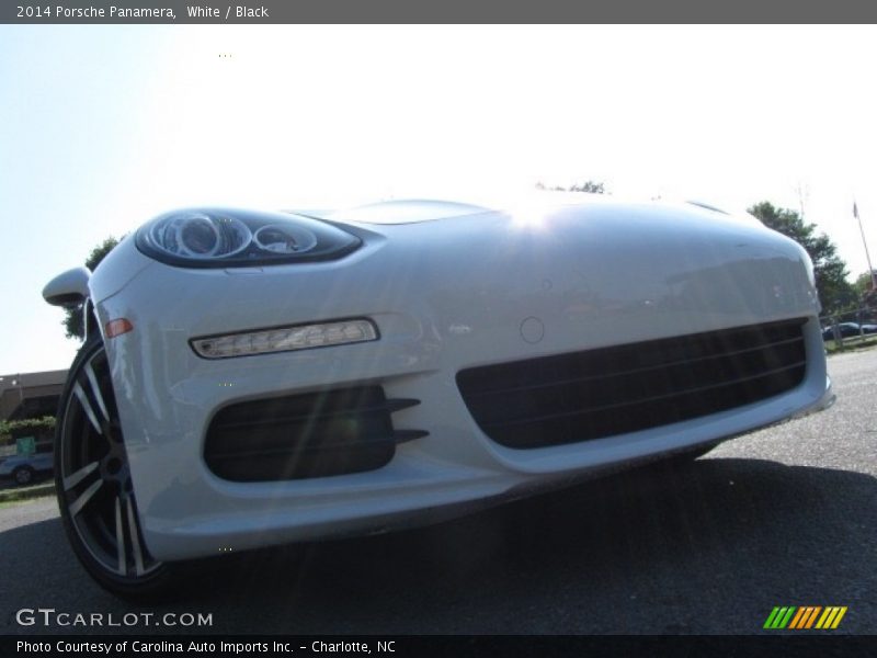 White / Black 2014 Porsche Panamera