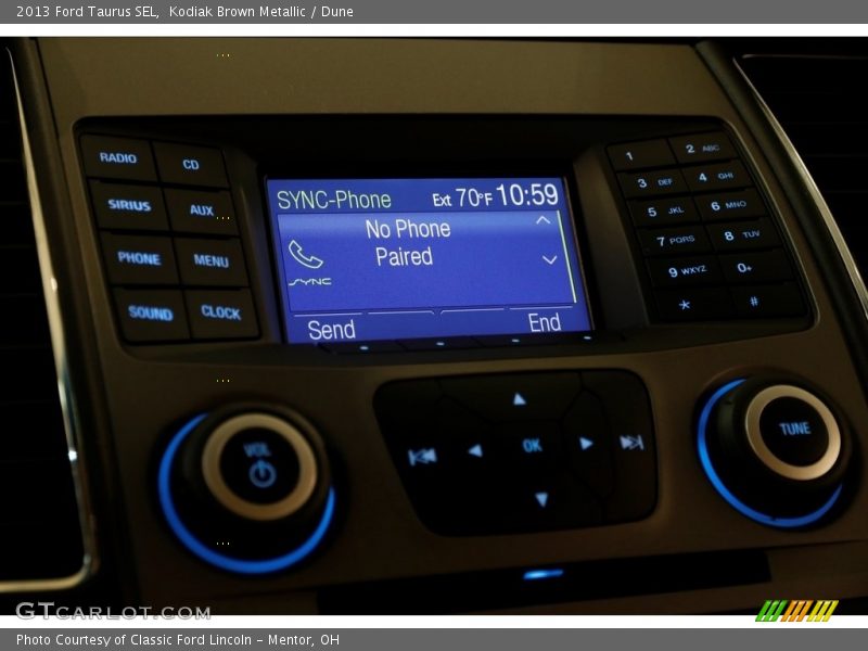 Kodiak Brown Metallic / Dune 2013 Ford Taurus SEL