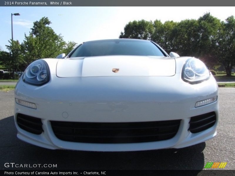 White / Black 2014 Porsche Panamera