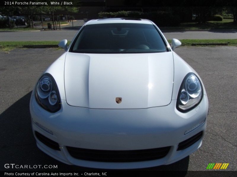 White / Black 2014 Porsche Panamera