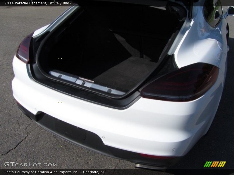 White / Black 2014 Porsche Panamera