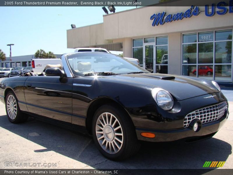 Evening Black / Black Ink/Light Sand 2005 Ford Thunderbird Premium Roadster