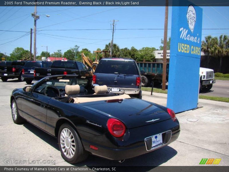 Evening Black / Black Ink/Light Sand 2005 Ford Thunderbird Premium Roadster