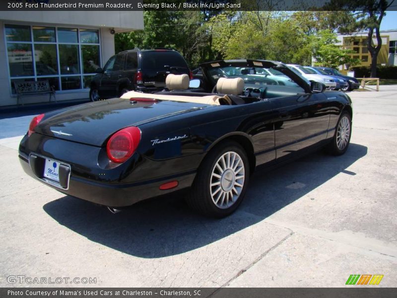 Evening Black / Black Ink/Light Sand 2005 Ford Thunderbird Premium Roadster