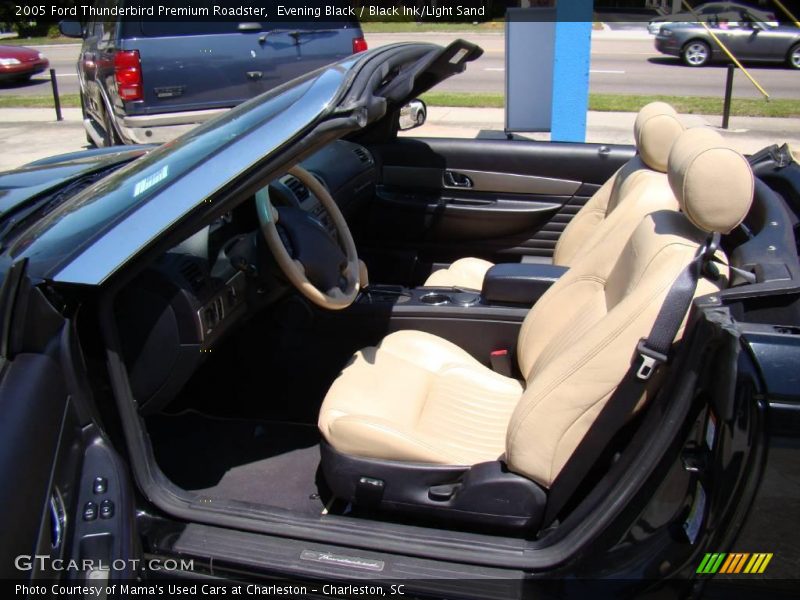 Evening Black / Black Ink/Light Sand 2005 Ford Thunderbird Premium Roadster