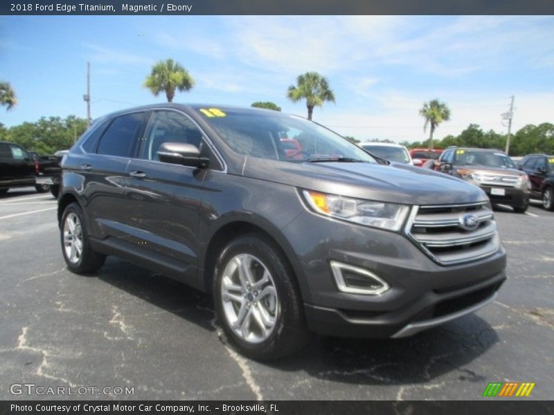 Magnetic / Ebony 2018 Ford Edge Titanium