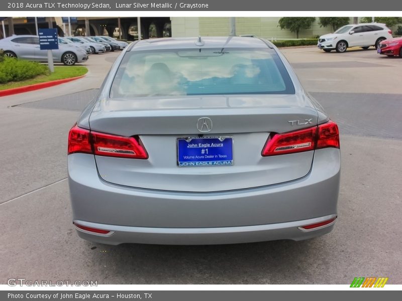 Lunar Silver Metallic / Graystone 2018 Acura TLX Technology Sedan
