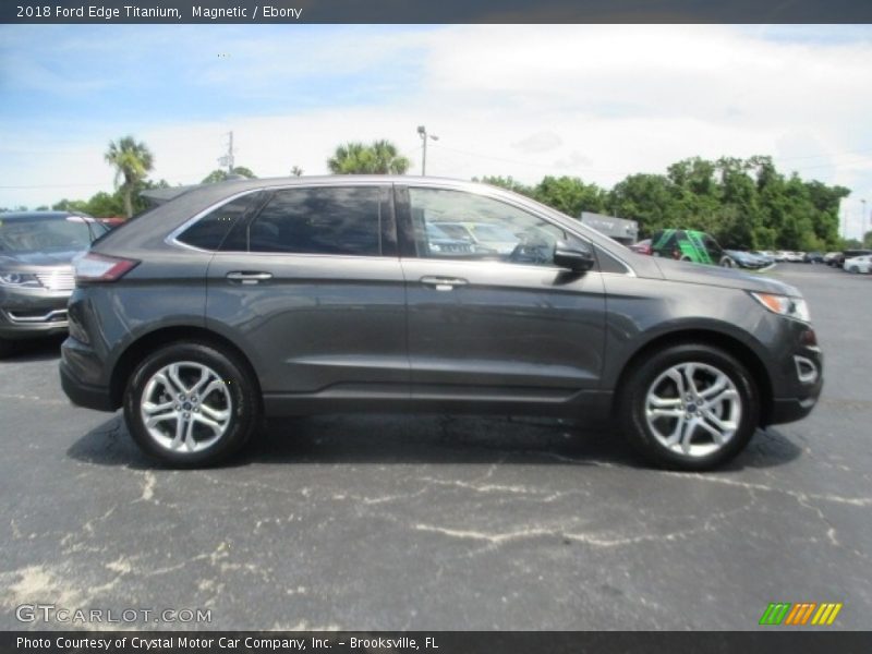 Magnetic / Ebony 2018 Ford Edge Titanium