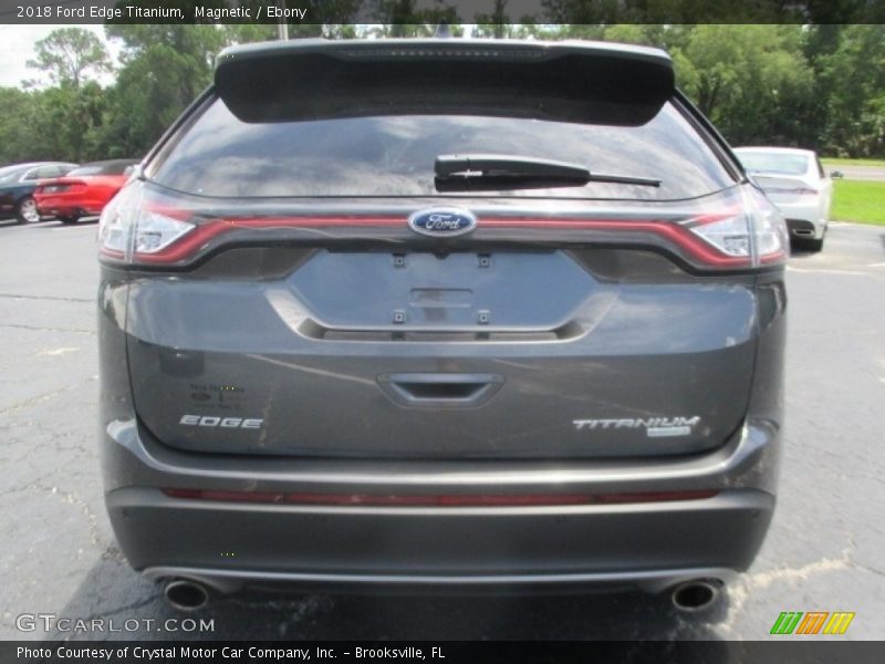 Magnetic / Ebony 2018 Ford Edge Titanium