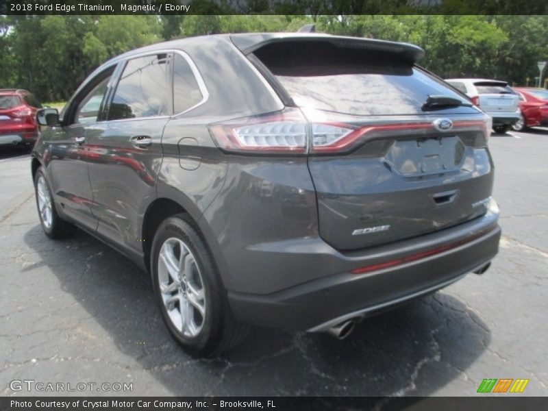 Magnetic / Ebony 2018 Ford Edge Titanium