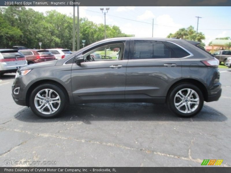 Magnetic / Ebony 2018 Ford Edge Titanium