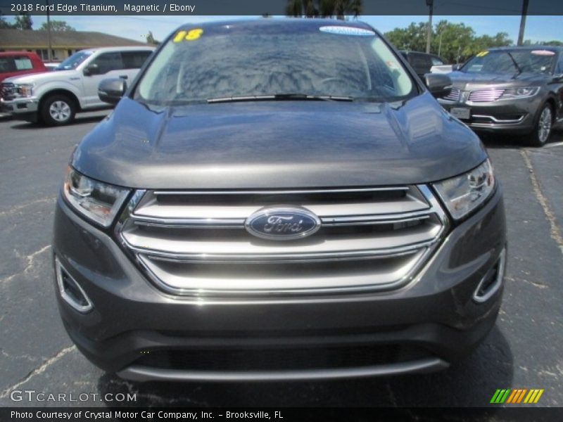 Magnetic / Ebony 2018 Ford Edge Titanium