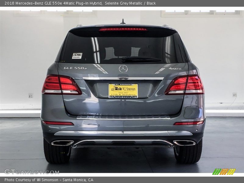 Selenite Grey Metallic / Black 2018 Mercedes-Benz GLE 550e 4Matic Plug-In Hybrid