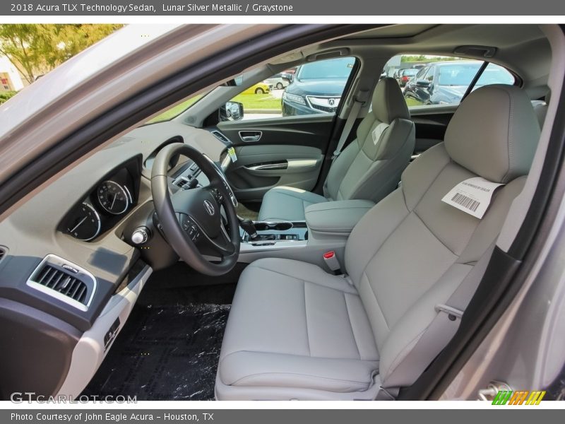 Lunar Silver Metallic / Graystone 2018 Acura TLX Technology Sedan