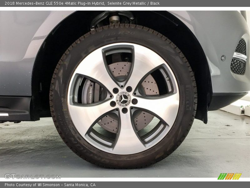 Selenite Grey Metallic / Black 2018 Mercedes-Benz GLE 550e 4Matic Plug-In Hybrid