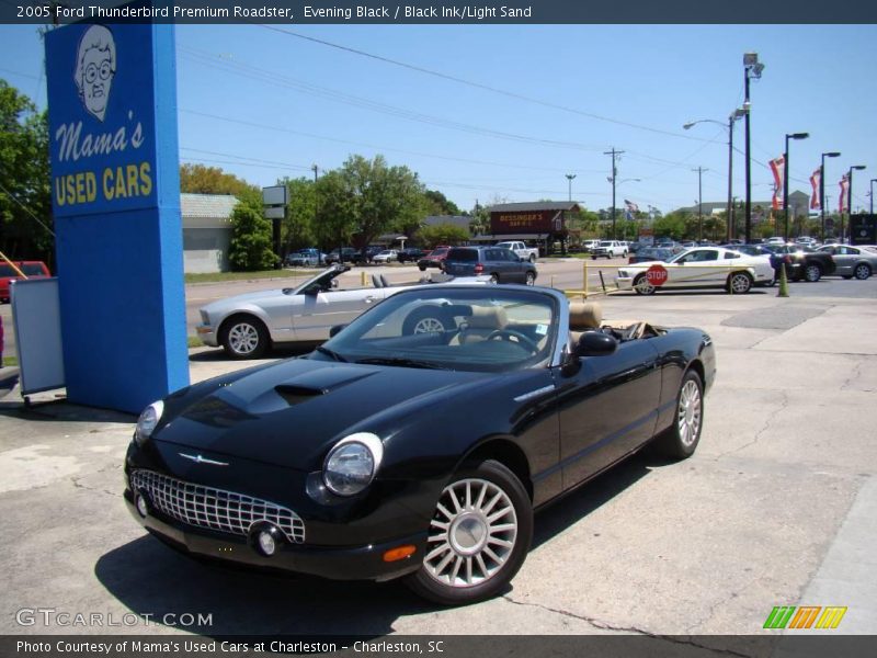 Evening Black / Black Ink/Light Sand 2005 Ford Thunderbird Premium Roadster