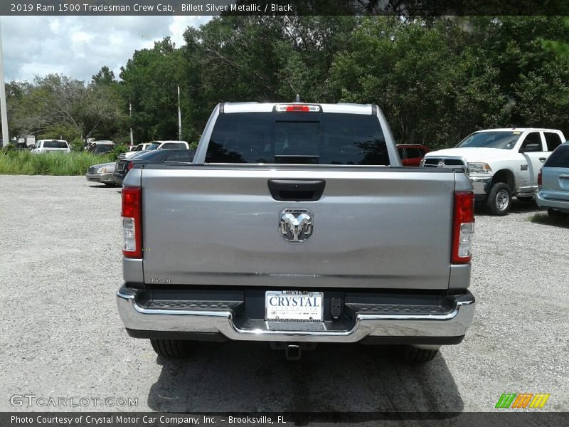 Billett Silver Metallic / Black 2019 Ram 1500 Tradesman Crew Cab