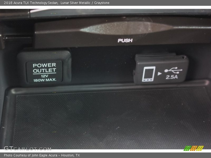 Lunar Silver Metallic / Graystone 2018 Acura TLX Technology Sedan
