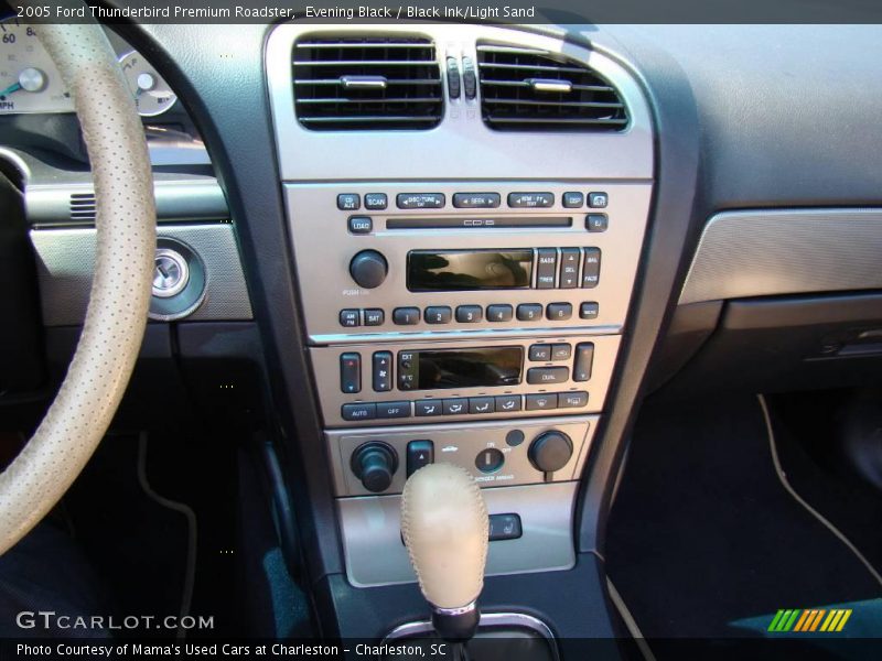 Evening Black / Black Ink/Light Sand 2005 Ford Thunderbird Premium Roadster