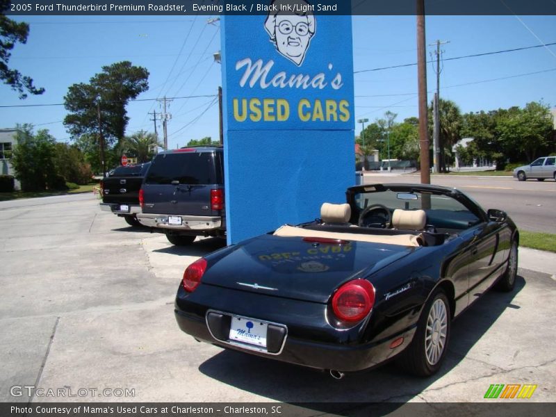 Evening Black / Black Ink/Light Sand 2005 Ford Thunderbird Premium Roadster