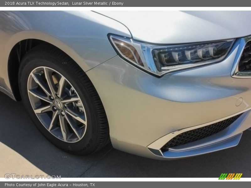 Lunar Silver Metallic / Ebony 2018 Acura TLX Technology Sedan