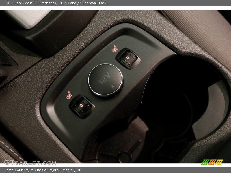 Blue Candy / Charcoal Black 2014 Ford Focus SE Hatchback