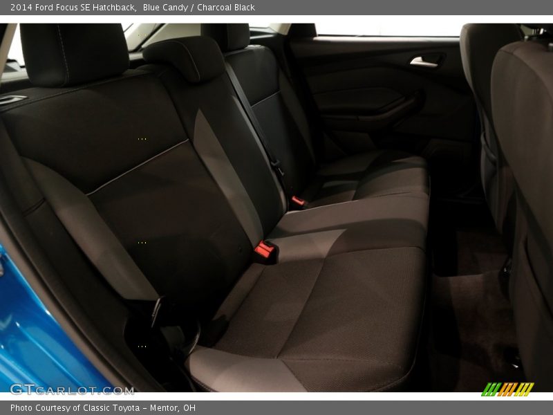 Blue Candy / Charcoal Black 2014 Ford Focus SE Hatchback