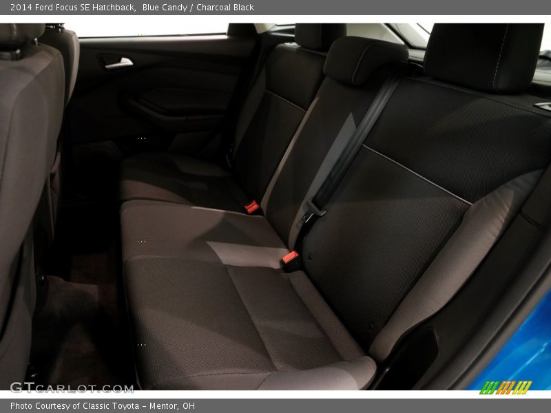 Blue Candy / Charcoal Black 2014 Ford Focus SE Hatchback