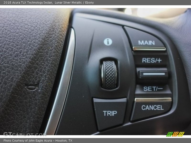 Lunar Silver Metallic / Ebony 2018 Acura TLX Technology Sedan