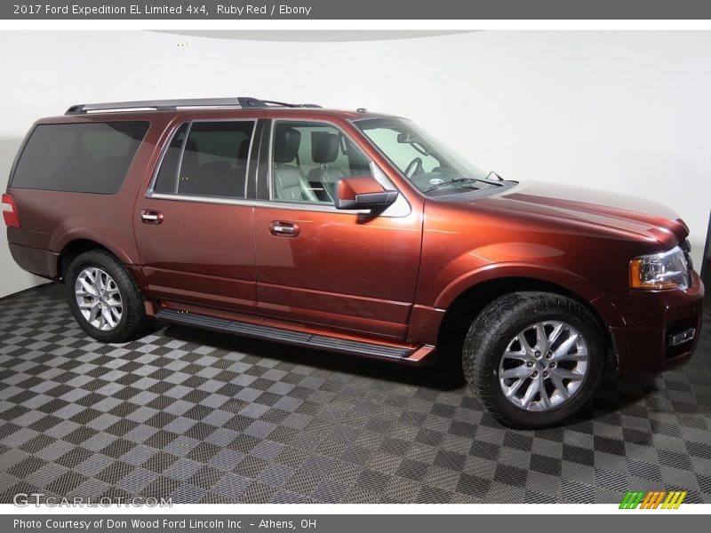 Ruby Red / Ebony 2017 Ford Expedition EL Limited 4x4