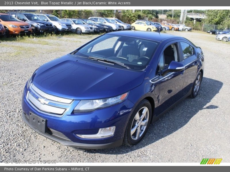 Blue Topaz Metallic / Jet Black/Ceramic White Accents 2013 Chevrolet Volt