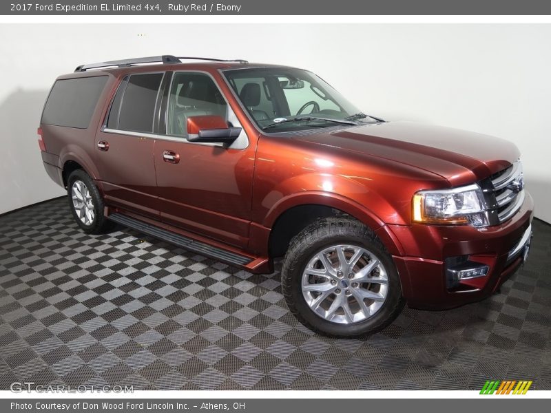 Ruby Red / Ebony 2017 Ford Expedition EL Limited 4x4