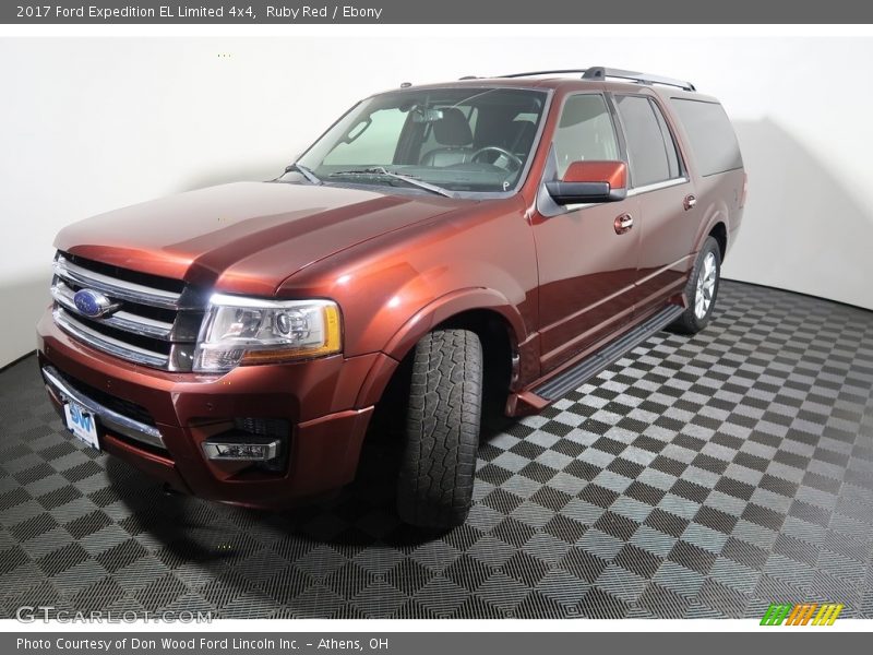 Ruby Red / Ebony 2017 Ford Expedition EL Limited 4x4