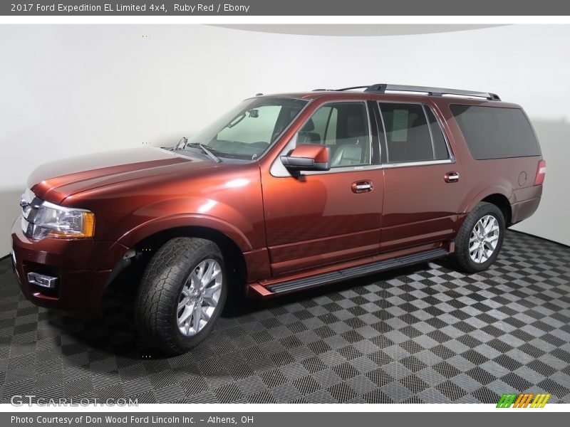 Ruby Red / Ebony 2017 Ford Expedition EL Limited 4x4