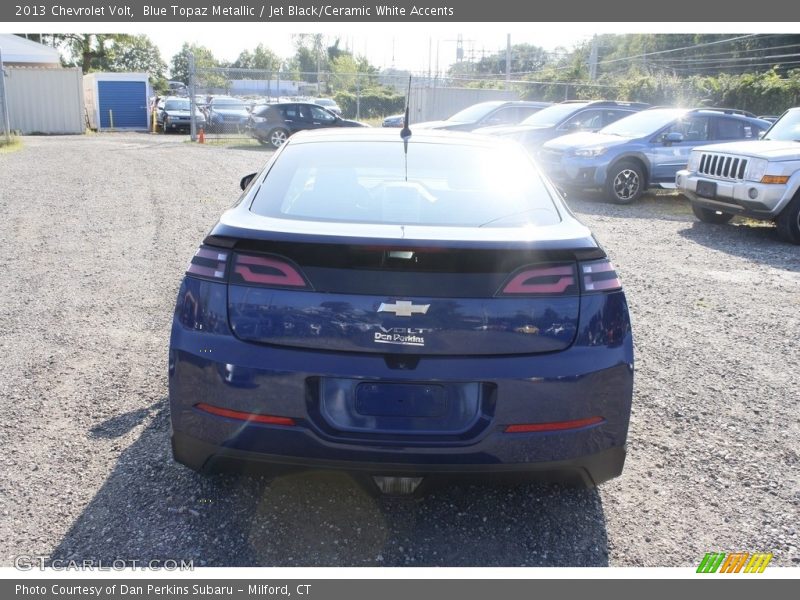 Blue Topaz Metallic / Jet Black/Ceramic White Accents 2013 Chevrolet Volt