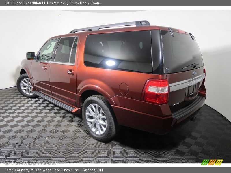 Ruby Red / Ebony 2017 Ford Expedition EL Limited 4x4